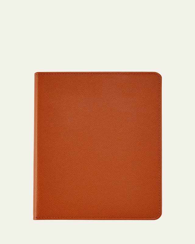 9" Refillable Leather Notebook